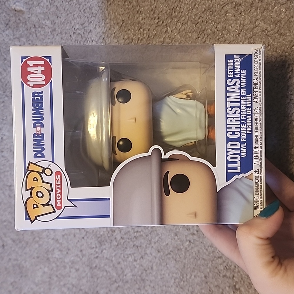 Lloyd Christmas Getting a Haircut Funko Pop